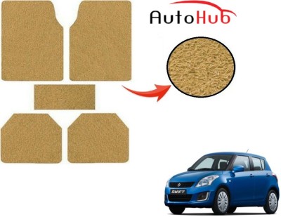 Auto Hub PVC (Polyvinyl Chloride) Standard Mat For  Maruti Suzuki New Swift(Beige)