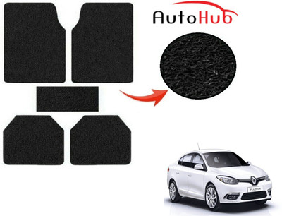 Auto Hub PVC (Polyvinyl Chloride) Standard Mat For  Renault Fluence(Black)
