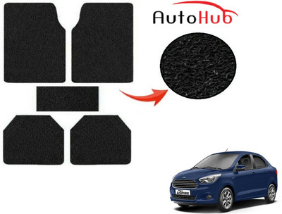 Auto Hub PVC (Polyvinyl Chloride) Standard Mat For  Ford Aspire(Black)