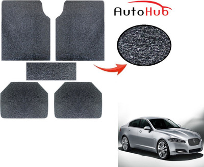 Auto Hub PVC (Polyvinyl Chloride) Standard Mat For  Jaguar XFS(Grey)