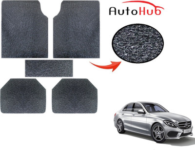 Auto Hub PVC (Polyvinyl Chloride) Standard Mat For  Mercedes Benz C-Class(Grey)