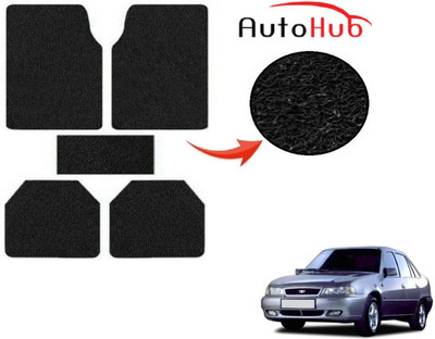 Auto Hub PVC (Polyvinyl Chloride) Standard Mat For  Daewoo Cielo(Black)