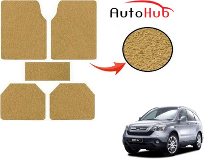 Auto Hub PVC (Polyvinyl Chloride) Standard Mat For  Honda CR-V(Beige)