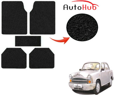 Auto Hub PVC (Polyvinyl Chloride) Standard Mat For  HM Ambassador(Black)