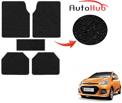 Auto Hub PVC (Polyvinyl Chloride) Standard Mat For  Hyundai Grand i10(Black)