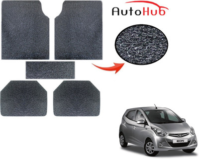 Auto Hub PVC (Polyvinyl Chloride) Standard Mat For  Hyundai Eon(Grey)
