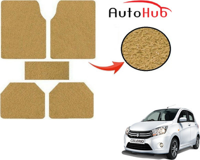 Auto Hub PVC (Polyvinyl Chloride) Standard Mat For  Maruti Suzuki Celerio(Beige)