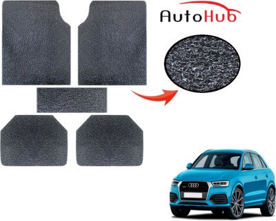 Auto Hub PVC (Polyvinyl Chloride) Standard Mat For  Audi Q3(Grey)