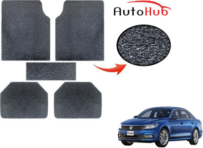 Auto Hub PVC (Polyvinyl Chloride) Standard Mat For  Volkswagen Passat(Grey)