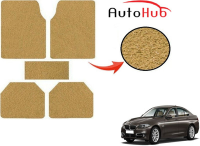 Auto Hub PVC (Polyvinyl Chloride) Standard Mat For  BMW 5 Series(Beige)