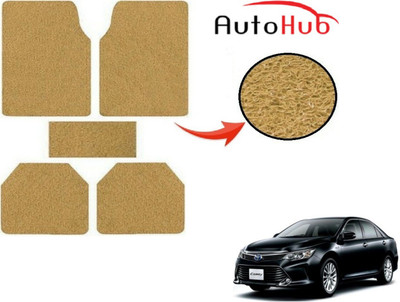 Auto Hub PVC (Polyvinyl Chloride) Standard Mat For  Toyota Camry(Beige)