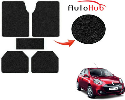 Auto Hub PVC (Polyvinyl Chloride) Standard Mat For  Renault Pulse(Black)