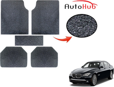 Auto Hub PVC (Polyvinyl Chloride) Standard Mat For  BMW 7 Series(Grey)