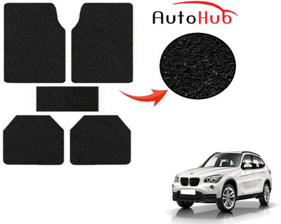 Auto Hub PVC (Polyvinyl Chloride) Standard Mat For  BMW X1(Black)