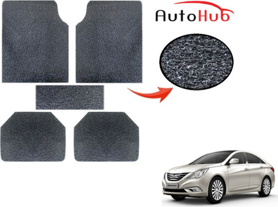 Auto Hub PVC (Polyvinyl Chloride) Standard Mat For  Hyundai Sonata Embera(Grey)