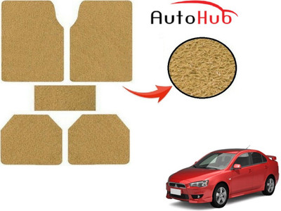 Auto Hub PVC (Polyvinyl Chloride) Standard Mat For  Mitsubishi Lancer(Beige)