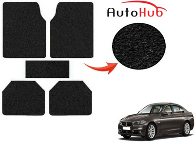 Auto Hub PVC (Polyvinyl Chloride) Standard Mat For  BMW 5 Series(Black)