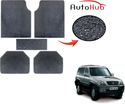 Auto Hub PVC (Polyvinyl Chloride) Standard Mat For  Hyundai Terracan(Grey)