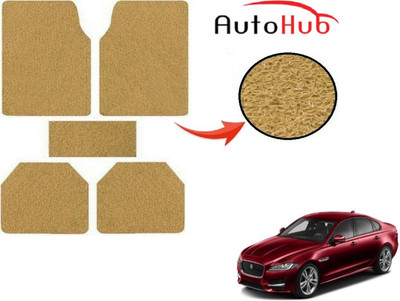 Auto Hub PVC (Polyvinyl Chloride) Standard Mat For  Jaguar XF(Beige)