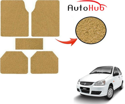 Auto Hub PVC (Polyvinyl Chloride) Standard Mat For  Tata Indica(Beige)