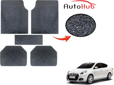 Auto Hub PVC (Polyvinyl Chloride) Standard Mat For  Renault Scala(Grey)