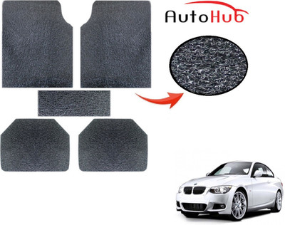 Auto Hub PVC (Polyvinyl Chloride) Standard Mat For  BMW 320D(Grey)