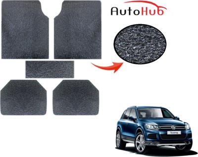 Auto Hub PVC (Polyvinyl Chloride) Standard Mat For  Volkswagen Touareg(Grey)