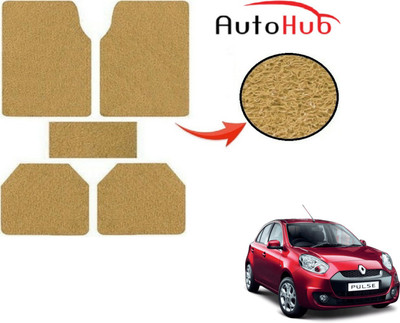 Auto Hub PVC (Polyvinyl Chloride) Standard Mat For  Renault Pulse(Beige)