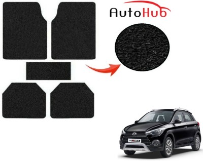 Auto Hub PVC (Polyvinyl Chloride) Standard Mat For  Hyundai i20(Black)