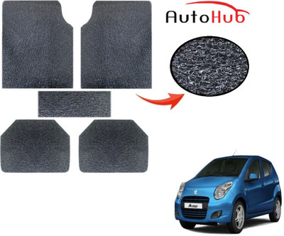 Auto Hub PVC (Polyvinyl Chloride) Standard Mat For  Maruti Suzuki A-Star(Grey)