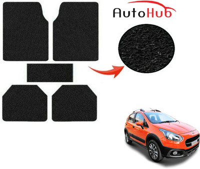 Auto Hub PVC (Polyvinyl Chloride) Standard Mat For  Fiat Avventura(Black)