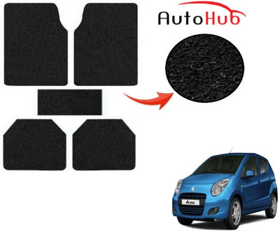 Auto Hub PVC (Polyvinyl Chloride) Standard Mat For  Maruti Suzuki A-Star(Black)