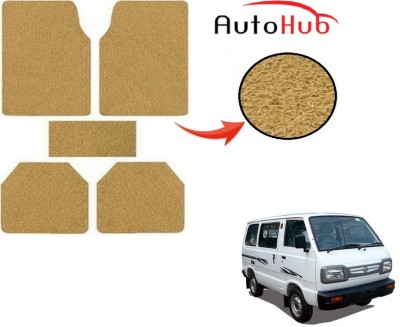 Auto Hub PVC (Polyvinyl Chloride) Standard Mat For  Maruti Suzuki Omni(Beige)