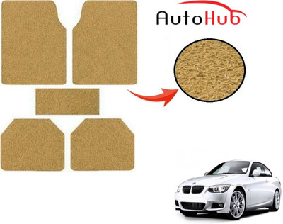 Auto Hub PVC (Polyvinyl Chloride) Standard Mat For  BMW 320D(Beige)