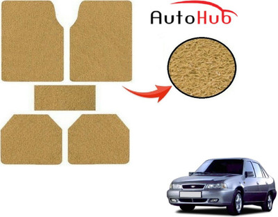 Auto Hub PVC (Polyvinyl Chloride) Standard Mat For  Daewoo Cielo(Beige)