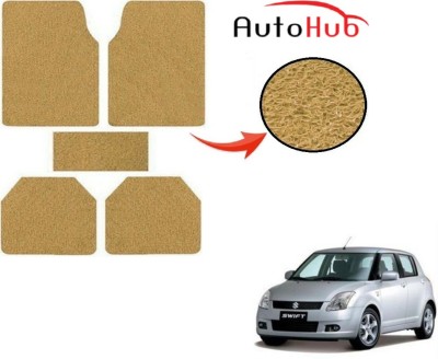 Auto Hub PVC (Polyvinyl Chloride) Standard Mat For  Maruti Suzuki Swift(Beige)