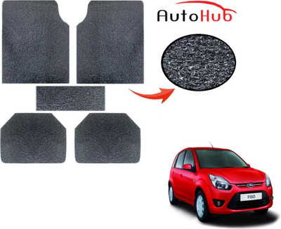Auto Hub PVC (Polyvinyl Chloride) Standard Mat For  Ford Figo(Grey)