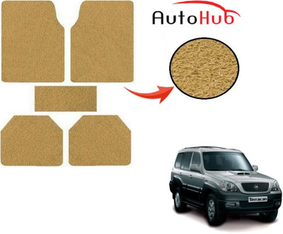 Auto Hub PVC (Polyvinyl Chloride) Standard Mat For  Hyundai Terracan(Beige)