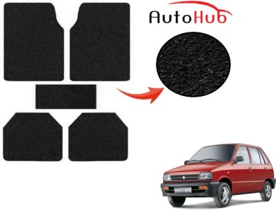 Auto Hub PVC (Polyvinyl Chloride) Standard Mat For  Maruti Suzuki 800(Black)