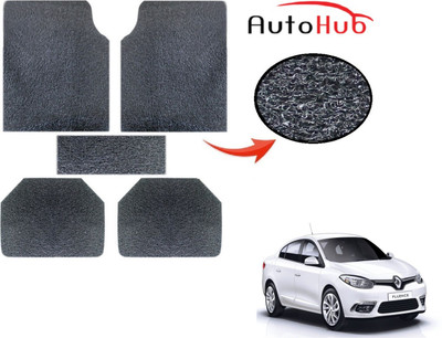 Auto Hub PVC (Polyvinyl Chloride) Standard Mat For  Renault Fluence(Grey)