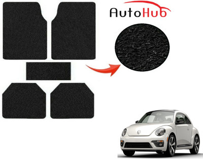 Auto Hub PVC (Polyvinyl Chloride) Standard Mat For  Volkswagen Beetle(Black)