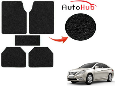 Auto Hub PVC (Polyvinyl Chloride) Standard Mat For  Hyundai Sonata Embera(Black)