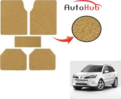 Auto Hub PVC (Polyvinyl Chloride) Standard Mat For  Renault Koleos(Beige)