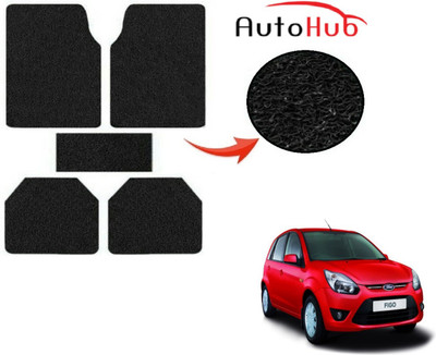 Auto Hub PVC (Polyvinyl Chloride) Standard Mat For  Ford Figo(Black)