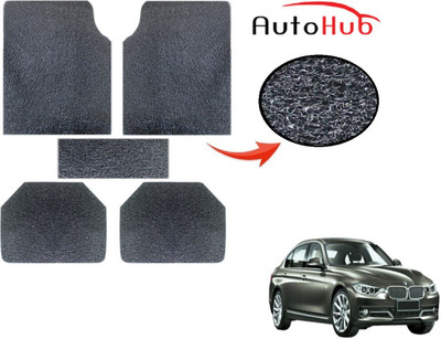 Auto Hub PVC (Polyvinyl Chloride) Standard Mat For  BMW 3 Series(Grey)