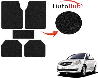 Auto Hub PVC (Polyvinyl Chloride) Standard Mat For  Maruti Suzuki SX4(Black)