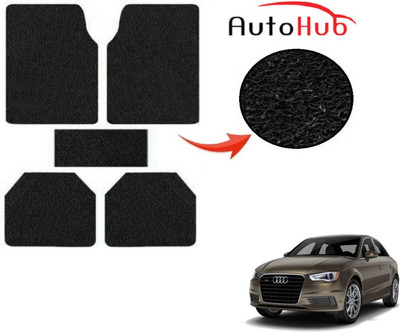 Auto Hub PVC (Polyvinyl Chloride) Standard Mat For  Audi A3(Black)