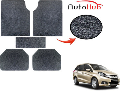 Auto Hub PVC (Polyvinyl Chloride) Standard Mat For  Honda Mobilio(Grey)