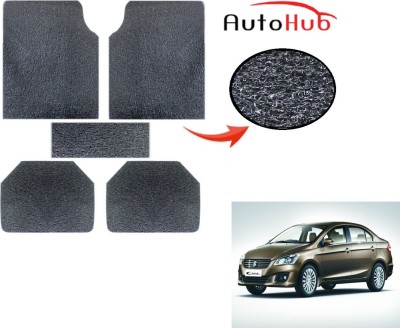 Auto Hub PVC (Polyvinyl Chloride) Standard Mat For  Maruti Suzuki Ciaz(Grey)