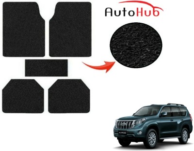 Auto Hub PVC (Polyvinyl Chloride) Standard Mat For  Toyota Land Cruiser Prado(Black)